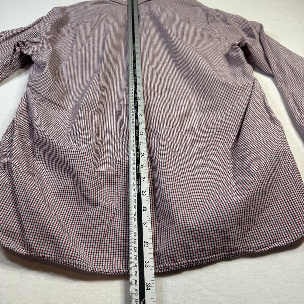 J CREW - Men's Button Down Cotton Long Sleeve Shirt Size XL Tall (XL-T) - Picture 7 of 7
